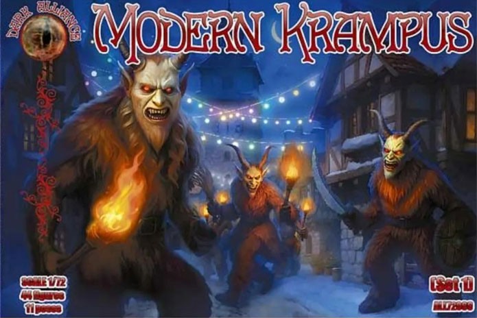 Dark Alliance Modern Krampus 1 (44 Teile/11 Posen) (Plastikmodell) Bild 2