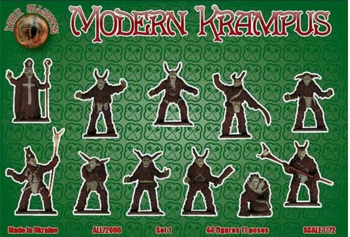 Dark Alliance Modern Krampus 1 (44 Teile/11 Posen) (Plastikmodell) Bild 3