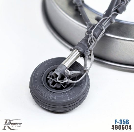 RocKit studio F-35B Landing Gears (Vertical Landing) (for Tamiya) (Plastic model) Bild 3