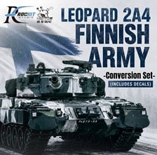 RocKit studio Leopard 2A4 Finnish Army Conversion Set (for Meng) (Plastic model)