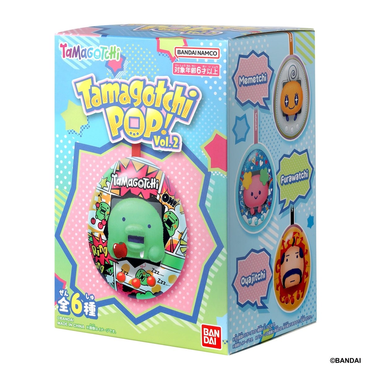 Bandai 다마고치 팝! Vol.2 (6개 세트) (전자완구) 이미지 5
