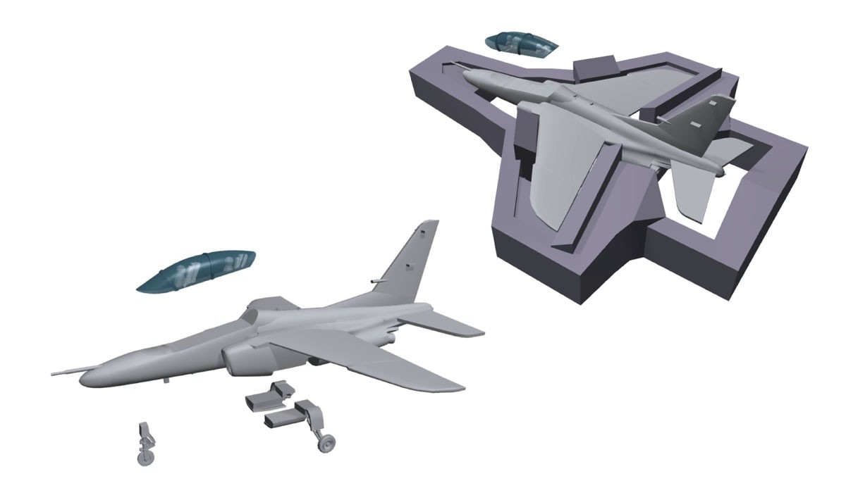 Modelink JASDF F-15J &amp; F-15DJ (Set of 2) (Plastic model) imagen 6