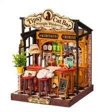 Robotime Tipsy Cat Bar (Puzzle)