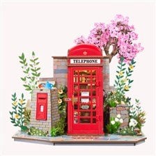 Robotime Blossom Book Booth (Puzzle)