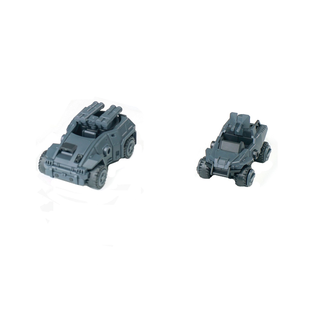 SHEIK MAINLAND 3 min project Series Wildcat Combat Vehicle & Porcupine Combat Vehicle 1/18 Plastikmodellbausatz (Grau) (Plastikmodell) Bild 2
