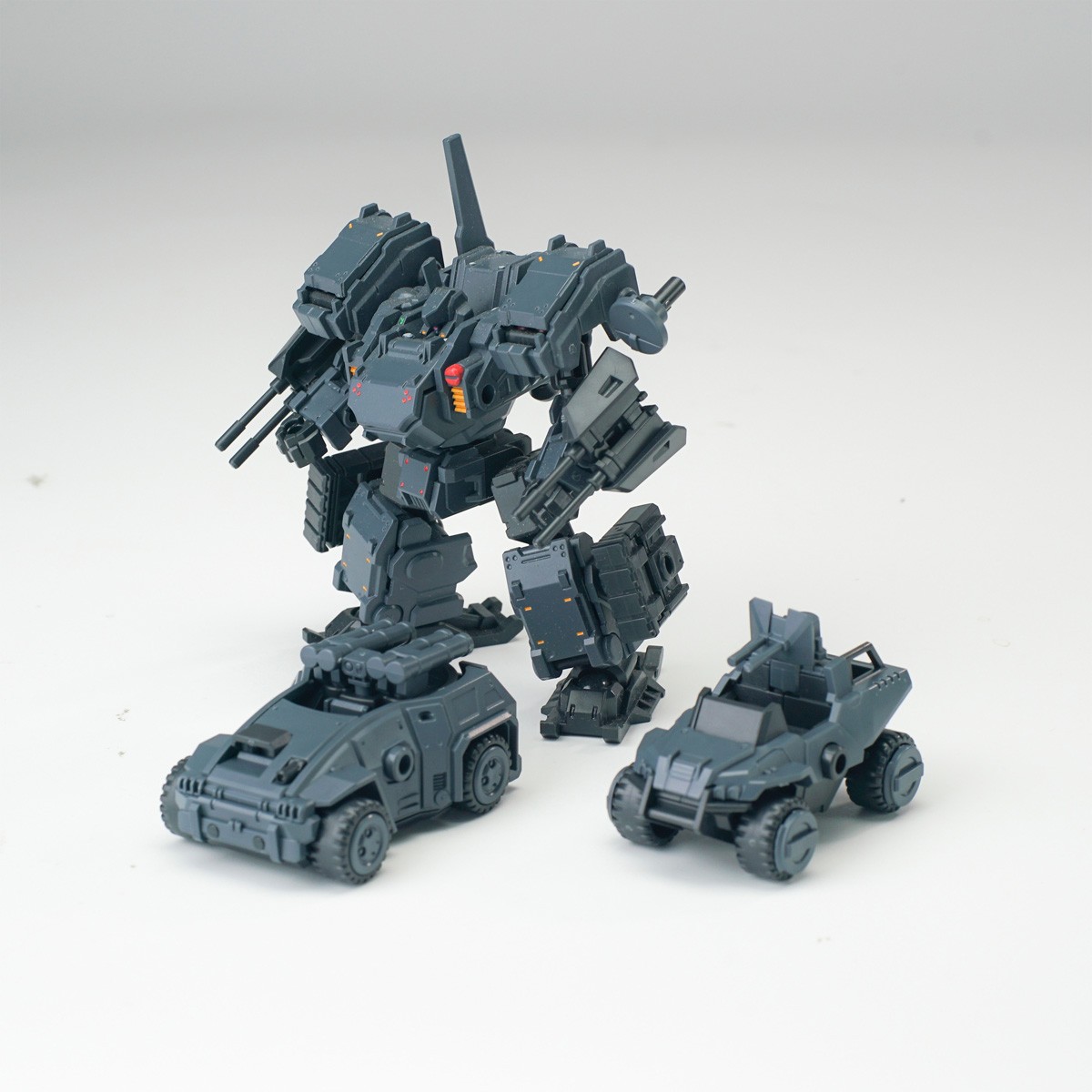 SHEIK MAINLAND 3 min project Series Wildcat Combat Vehicle & Porcupine Combat Vehicle 1/18 Plastikmodellbausatz (Grau) (Plastikmodell) Bild 5