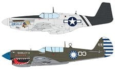 Eduard `Shark & Stallion` P-40N & P-51B/C Dual Combo Limited Edition (Plastic model) image 1