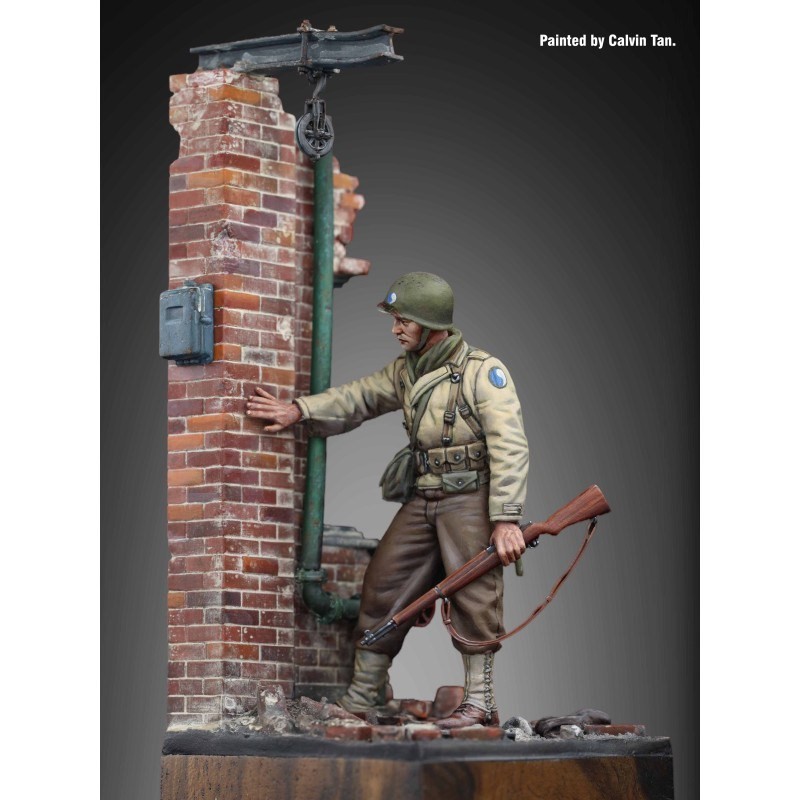 Royal Model US-Soldat auf stiller Wache - 2. Weltkrieg (Plastikmodell) Bild 5