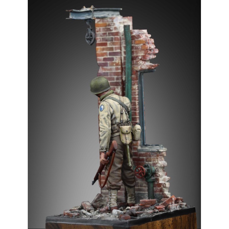 Royal Model US-Soldat auf stiller Wache - 2. Weltkrieg (Plastikmodell) Bild 6