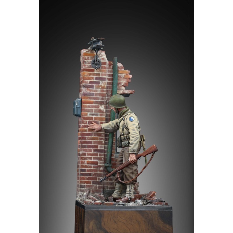 Royal Model US-Soldat auf stiller Wache - 2. Weltkrieg (Plastikmodell) Bild 7