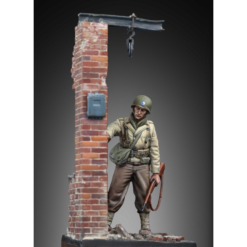 Royal Model US-Soldat auf stiller Wache - 2. Weltkrieg (Plastikmodell) Bild 8