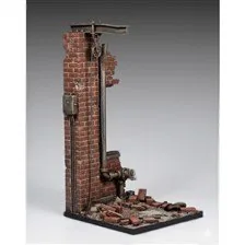 Royal Model Factory Wall Ruin Base (Plastic model)