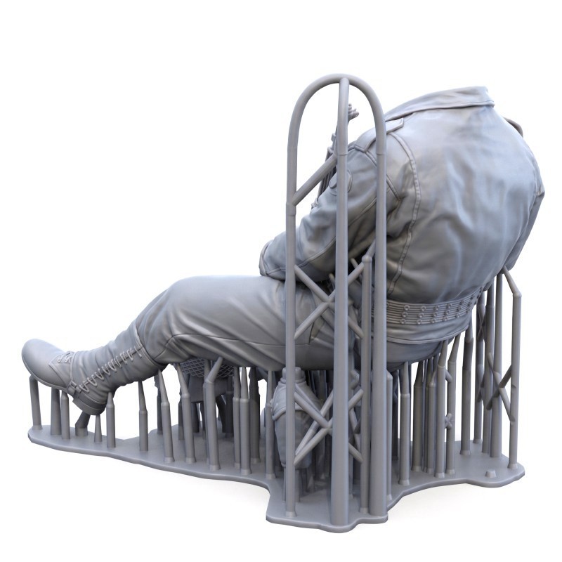 Royal Model U.S. Soldier at Rest-WWII (Plastic model) hình ảnh 5