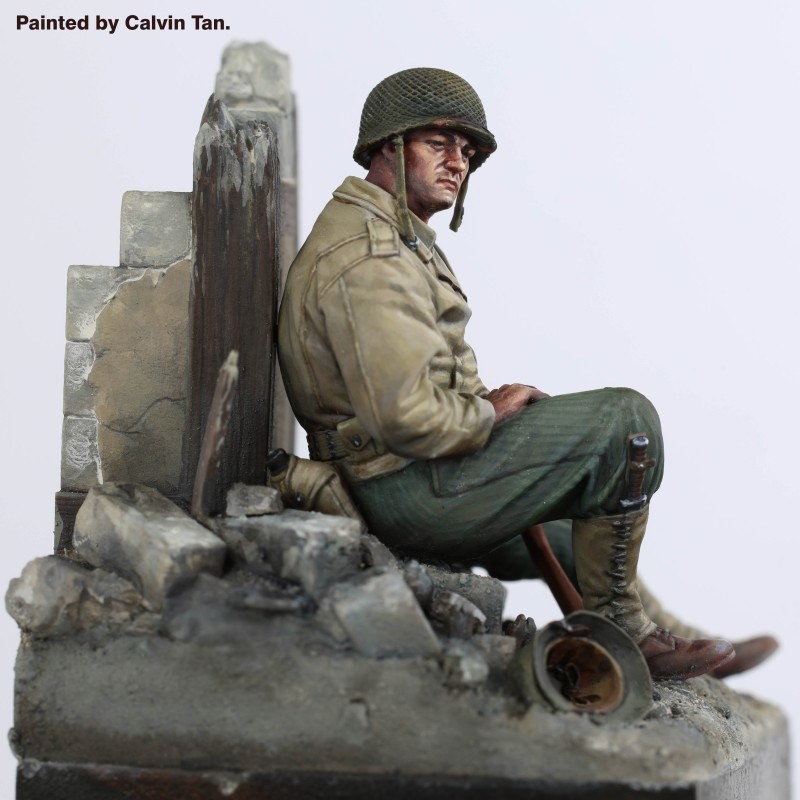 Royal Model U.S. Soldier at Rest-WWII (Plastic model) hình ảnh 8