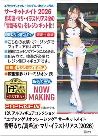 Hasegawa 12 Real Figure Collection Evangelion Racing Circuit Mate Runa Yukino/Mari Makinami Illustrious (Accessory)