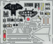 Eduard Photo-Etched Parts for Meteor F.8 (for Revell) (Plastic model)
