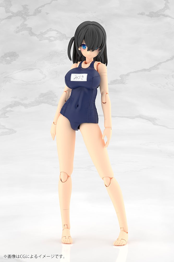 Kotobukiya FRAME ARMS GIRL 瑞希 学校泳装Ver. (塑料模型) 图片 2