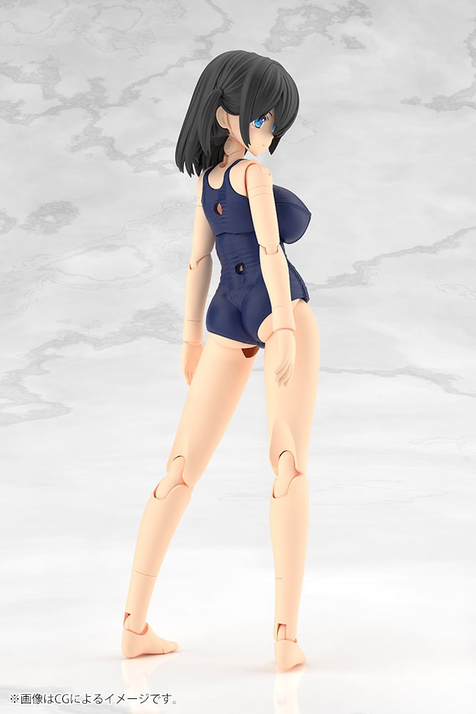 Kotobukiya FRAME ARMS GIRL 瑞希 学校泳装Ver. (塑料模型) 图片 3