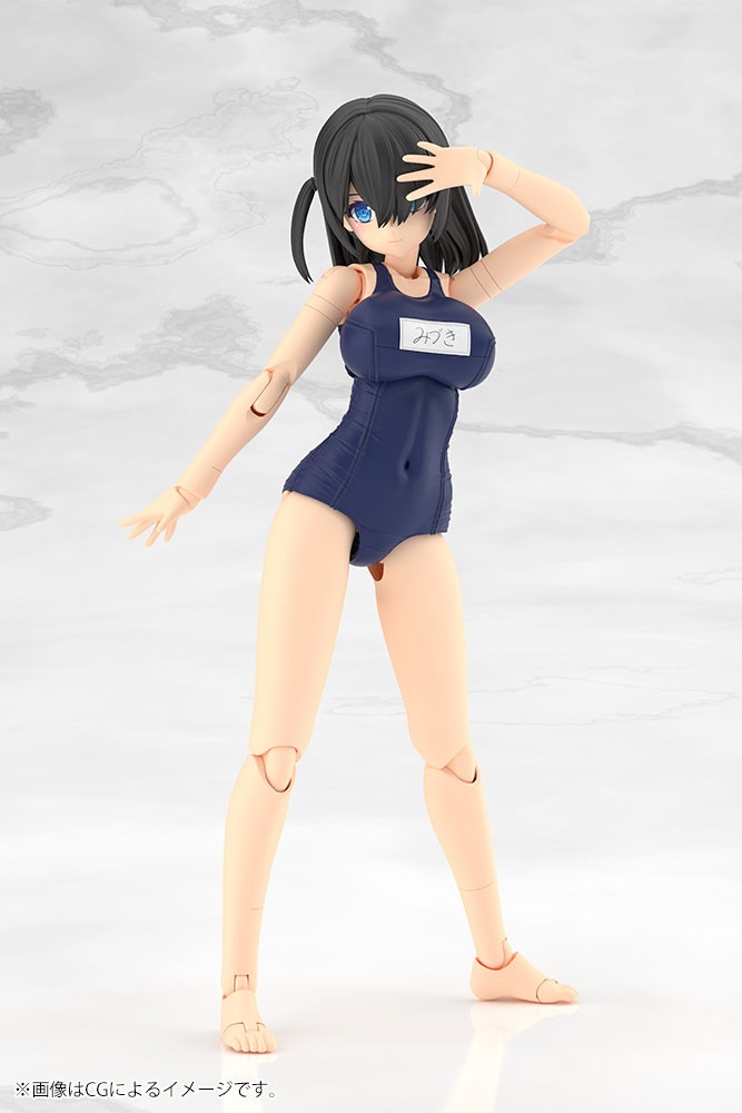 Kotobukiya FRAME ARMS GIRL 瑞希 学校泳装Ver. (塑料模型) 图片 4