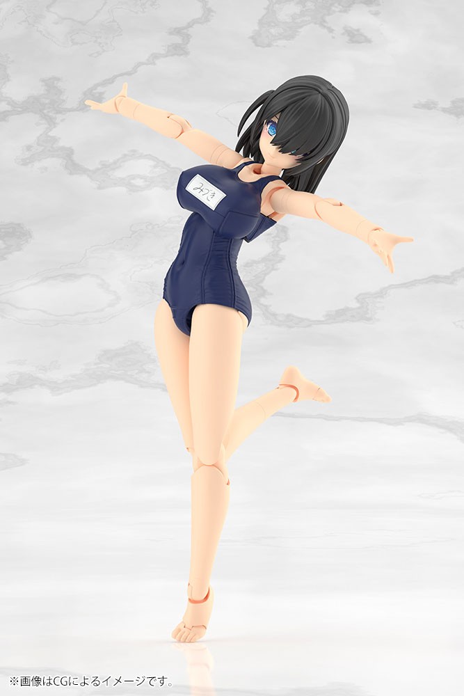 Kotobukiya FRAME ARMS GIRL 瑞希 学校泳装Ver. (塑料模型) 图片 5