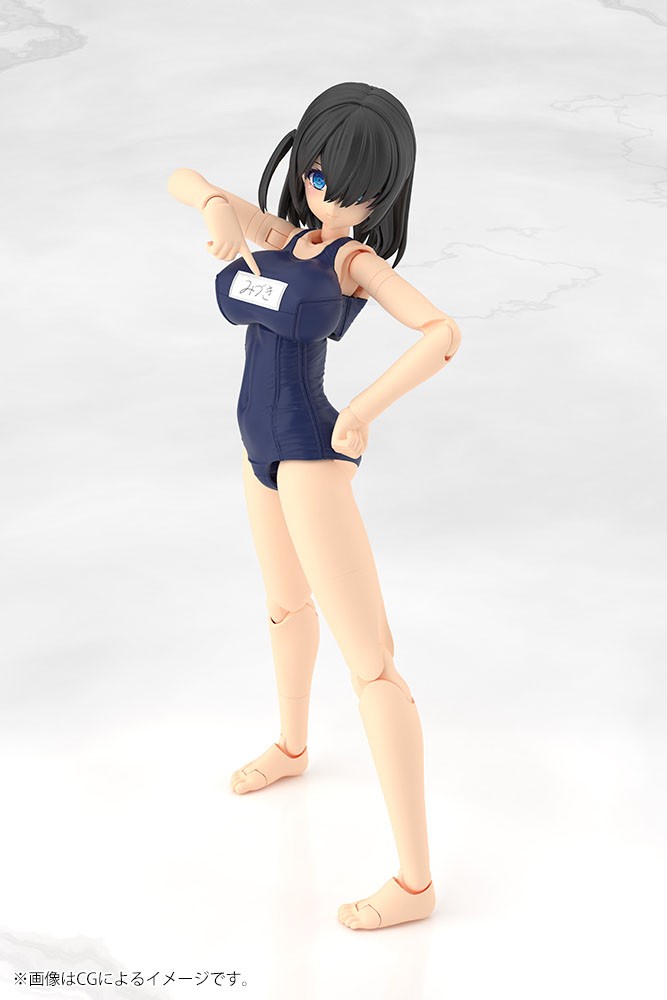 Kotobukiya FRAME ARMS GIRL 瑞希 学校泳装Ver. (塑料模型) 图片 6