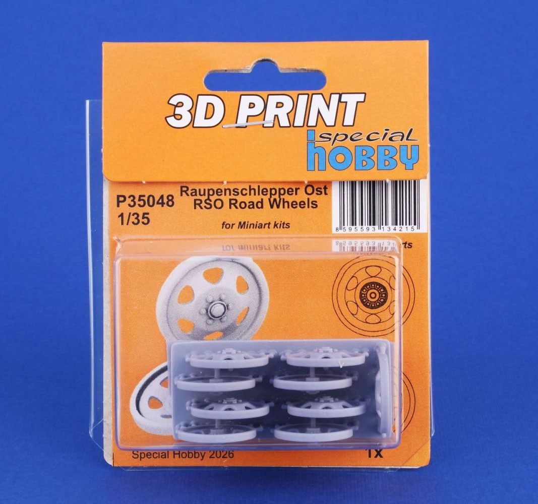CMK Raupenschlepper Ost RSO Road Wheels / for Miniart kits (Plastic model) hình ảnh 2