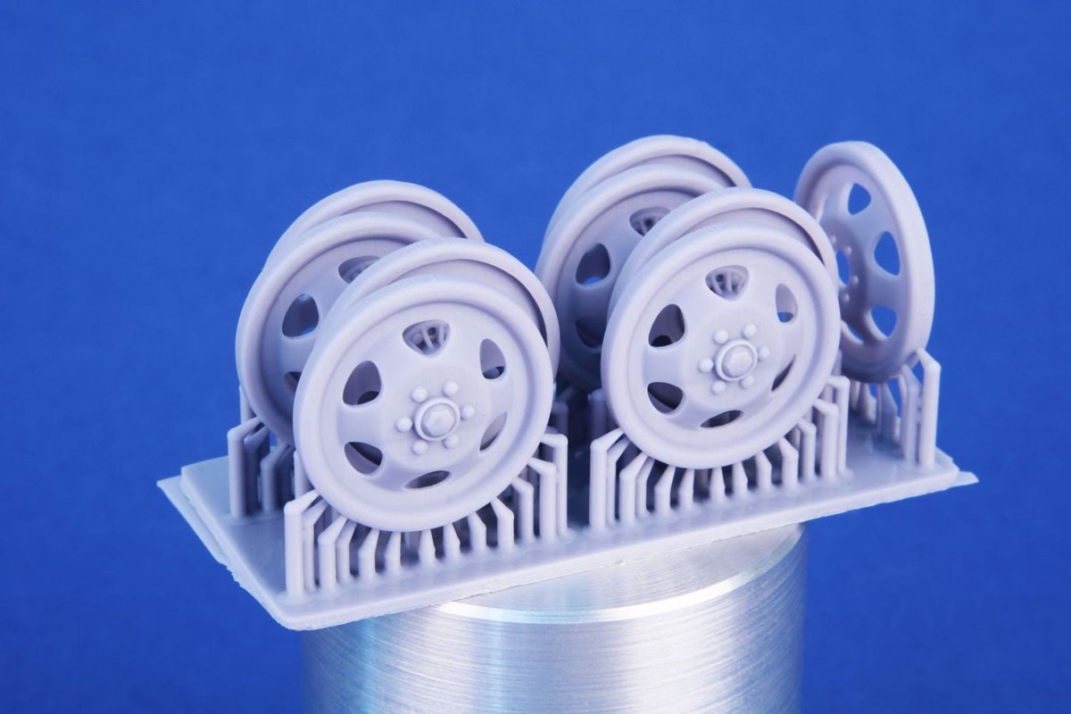 CMK Raupenschlepper Ost RSO Road Wheels / for Miniart kits (Plastic model) hình ảnh 5
