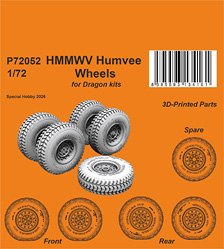 CMK HMMWV 험비 휠 (드래곤용) (프라모델)