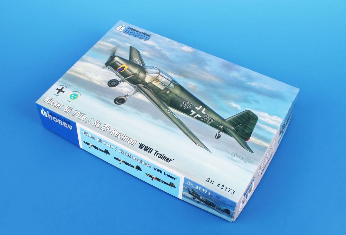 Special Hobby Bucker Bu 181B / Sk 25 Bestmann WWII Trainer (Plastic model) image 3