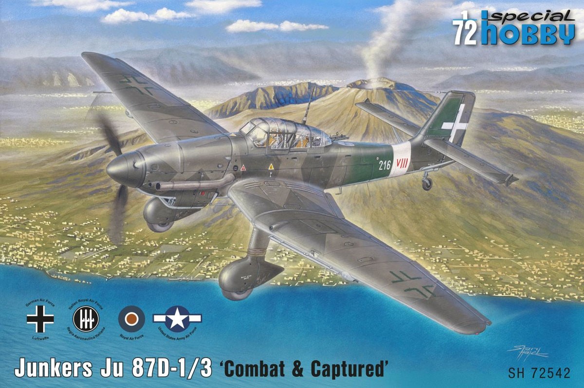 Special Hobby Junkers Ju 87D-1/3 Combat & Captured (Plastic model) image 2