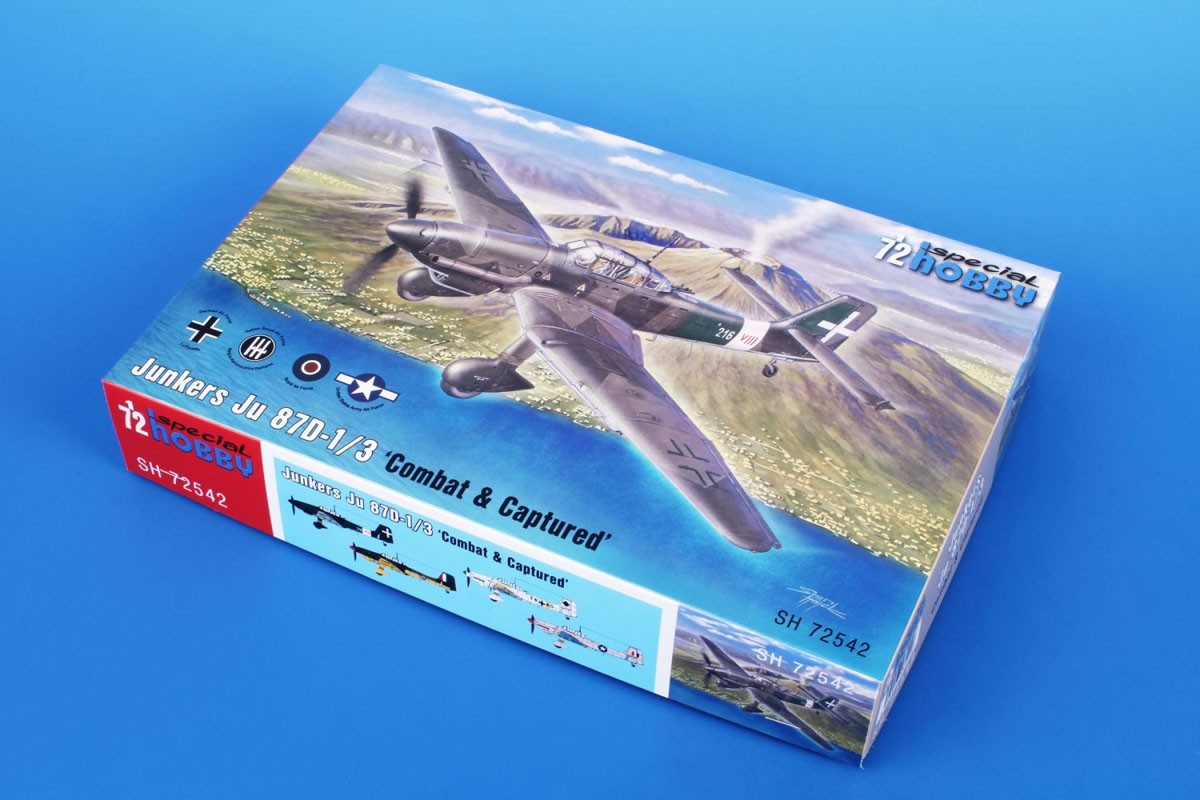 Special Hobby Junkers Ju 87D-1/3 Combat & Captured (Plastic model) image 3