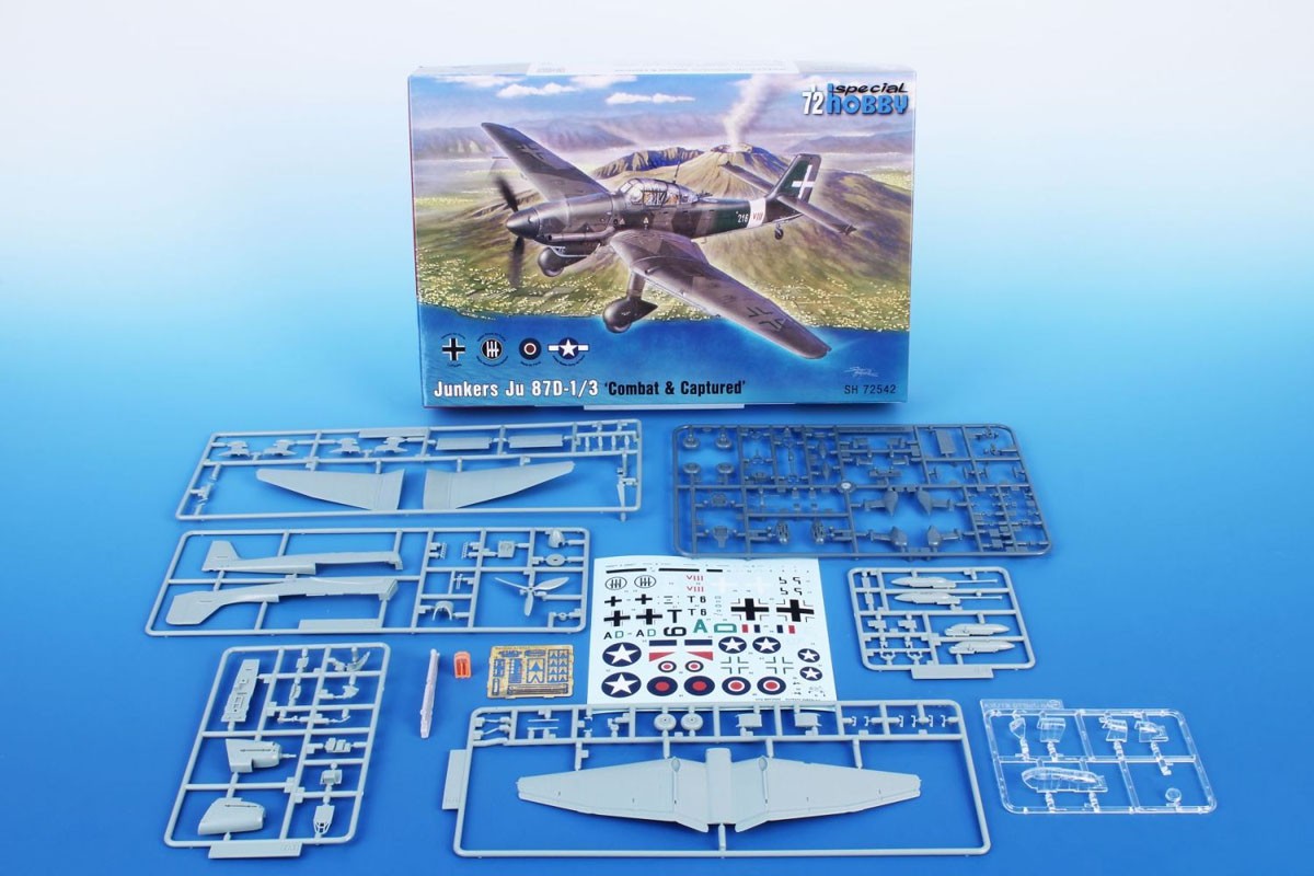 Special Hobby Junkers Ju 87D-1/3 Combat & Captured (Plastic model) image 4