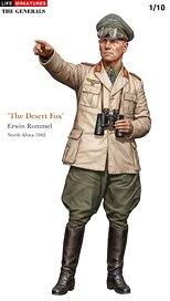 Life Miniatures 「沙漠之狐」埃爾溫·隆美爾,北非1942 (塑膠模型) 圖片 1