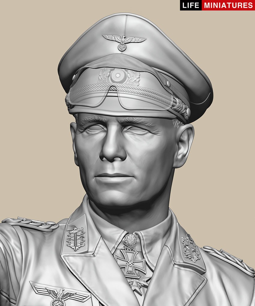 Life Miniatures 「沙漠之狐」埃爾溫·隆美爾,北非1942 (塑膠模型) 圖片 4
