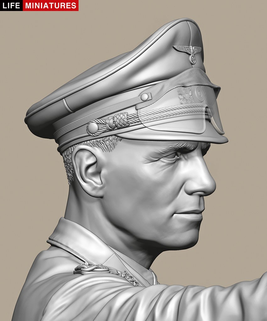 Life Miniatures 「沙漠之狐」埃爾溫·隆美爾,北非1942 (塑膠模型) 圖片 5