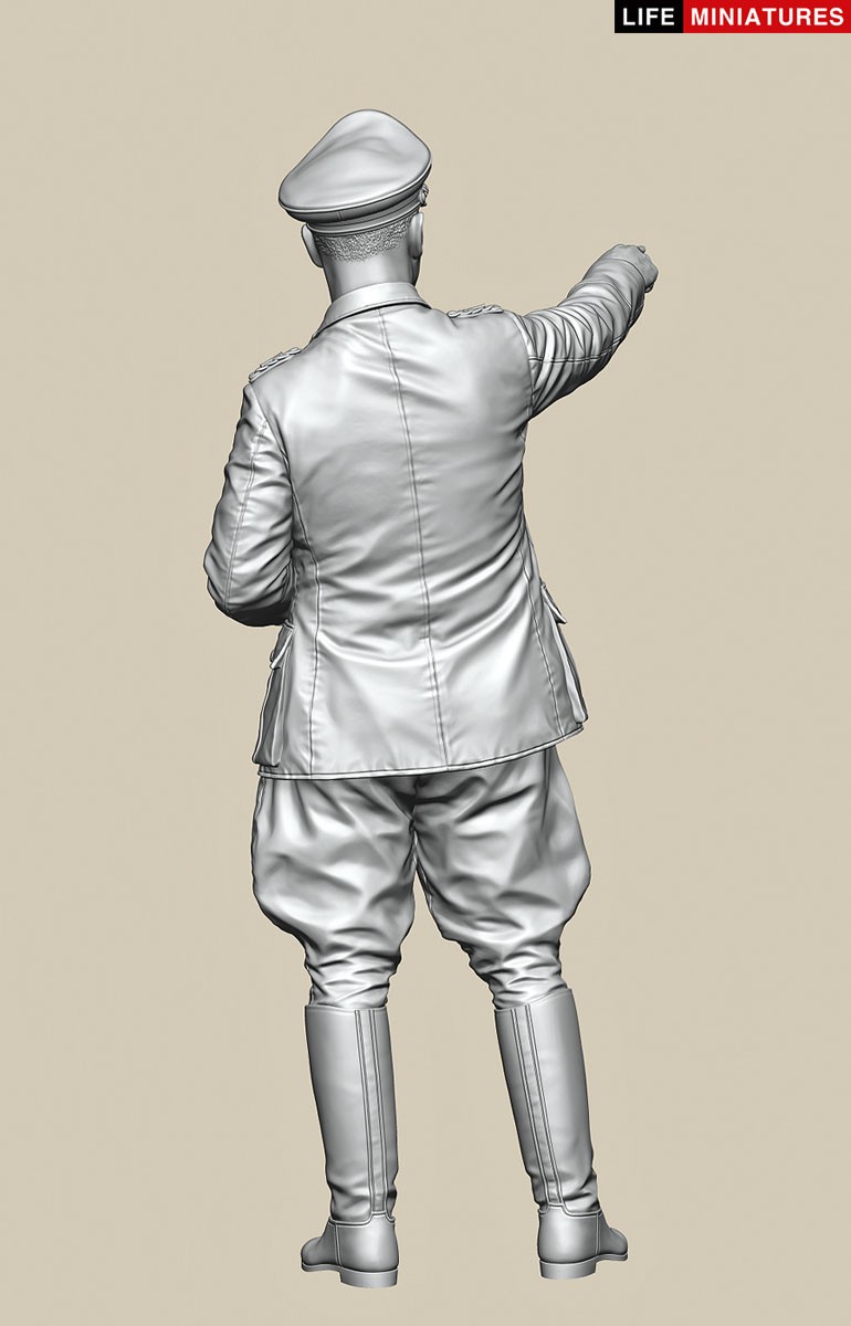 Life Miniatures 「沙漠之狐」埃爾溫·隆美爾,北非1942 (塑膠模型) 圖片 8