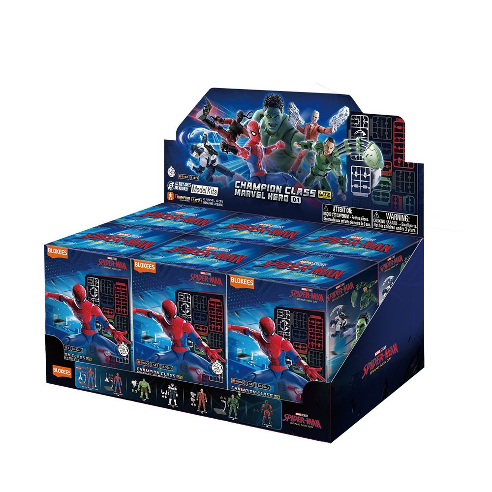 Blokees Blokees Marvel Hero CCL01 81160 (Set of 6) (Plastic model) imagen 2