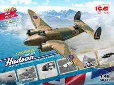 ICM Lockheed Hudson Mk.III RAF Aufklärungsbomber (Plastikmodell) Bild 1