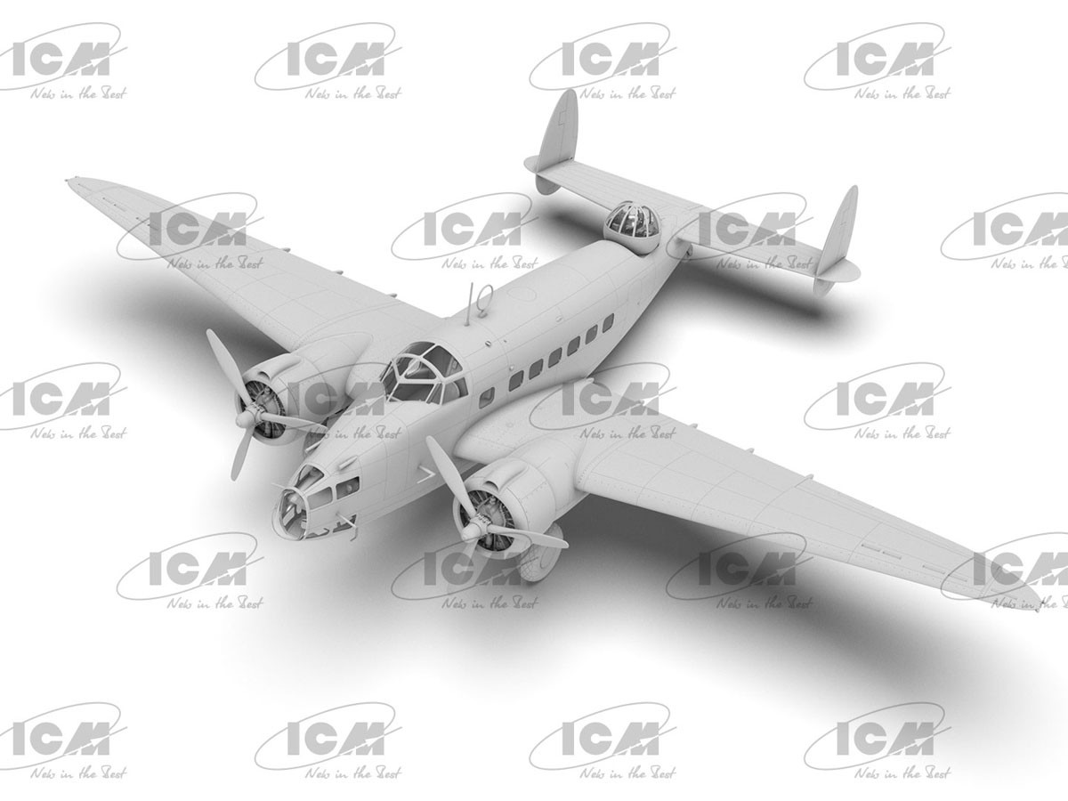 ICM Lockheed Hudson Mk.III RAF Aufklärungsbomber (Plastikmodell) Bild 8