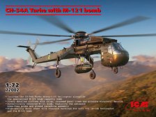ICM Sikorsky CH-54A Tarhe with M-121 bomb (Plastic model)