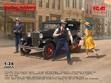 ICM Daring robbery w/Gangster Figures (Plastic model)