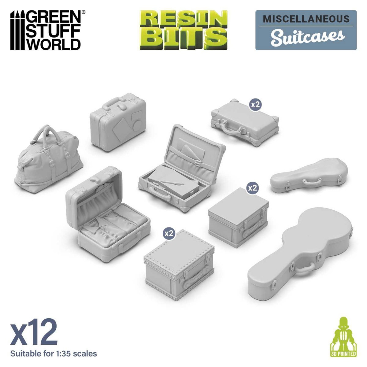 Green Stuff World Suitcases gambar 3