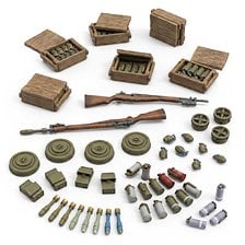 Green Stuff World WWII American Grenades (Plastic model)
