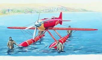 Smer Macchi M.C. 72 (Plastic model) Bild 2