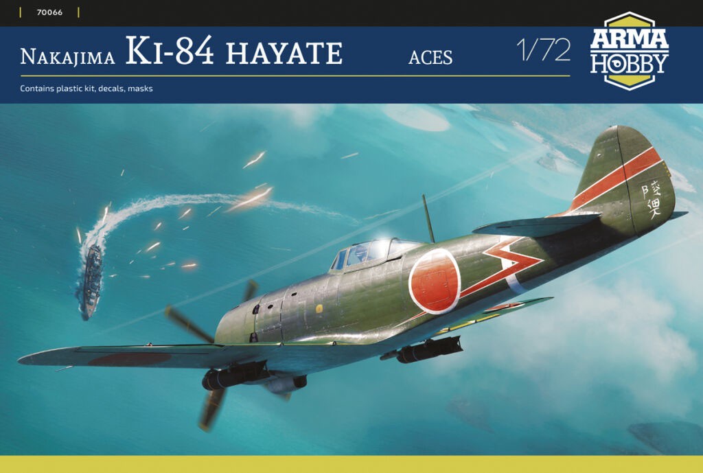 Arma Hobby Nakajima Ki-84 Hayate `Aces` (Plastic model) imagen 2