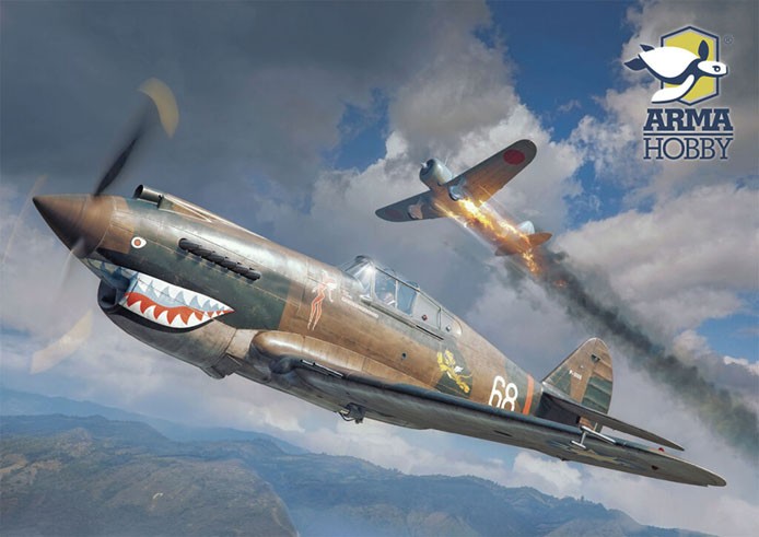 Arma Hobby Curtis Hawk 81-A2 `Flying Tigers` (Plastic model) gambar 2