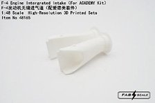 FAB Scale F-4 Engine Intergrated intake (for Academy) (Plastic model)