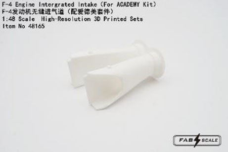 FAB Scale F-4 エンジン一体型インテーク (アカデミー用) (プラモデル) 画像 2