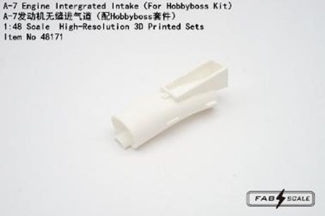 FAB Scale A-7 1一体式进气道(适用于Hobby Boss)(塑料模型) 图片 2