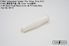 FAB Scale F-86A 일체형 인테이크 (클리어 프롭용) (프라모델) 이미지 1